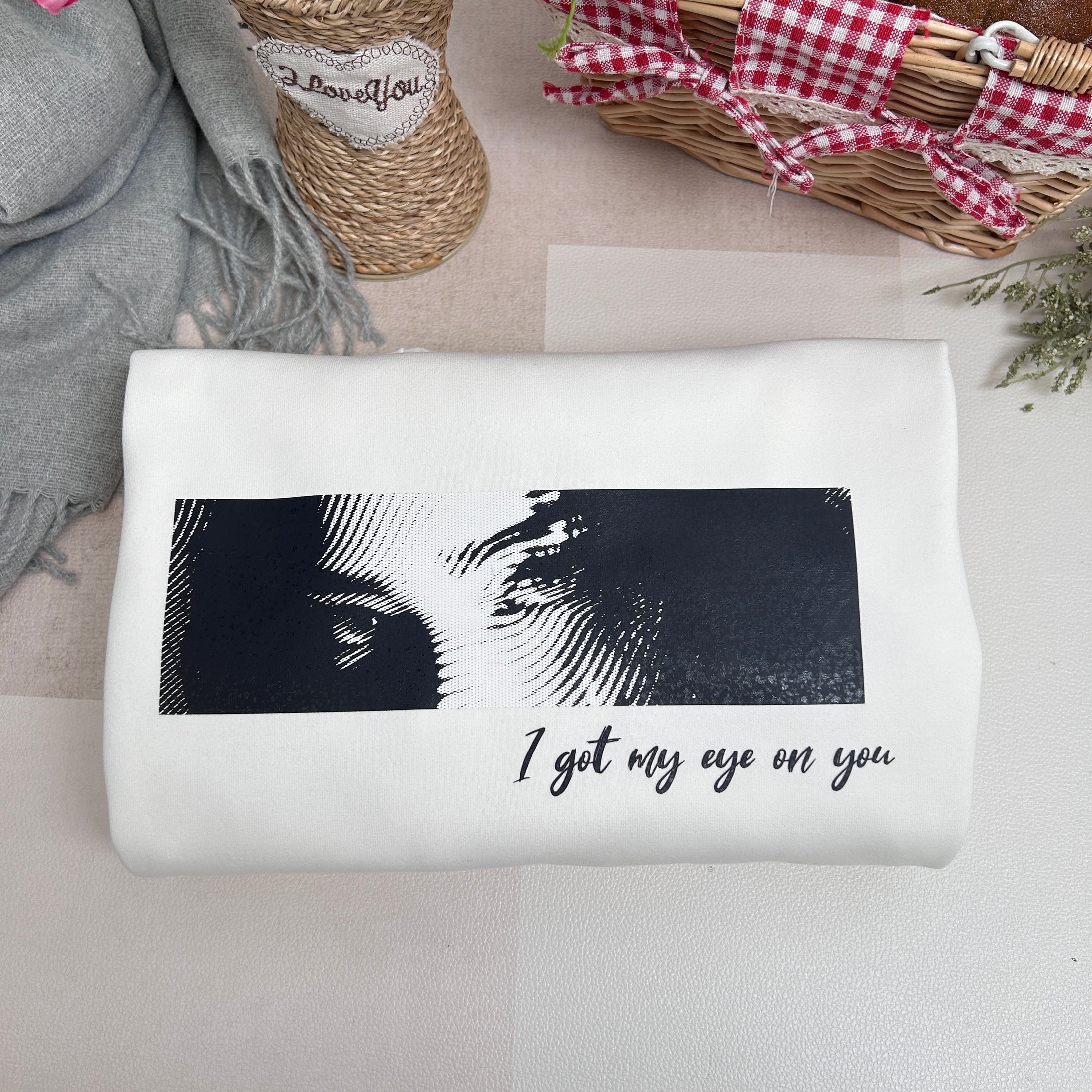 Unique Custom Eyes Shirt Perfect Couple Gift Valentine's Day Gifts, Anniversary gift