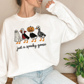 Spooky Goose Sweatshirt — Seasonal Halloween Hoody Gift