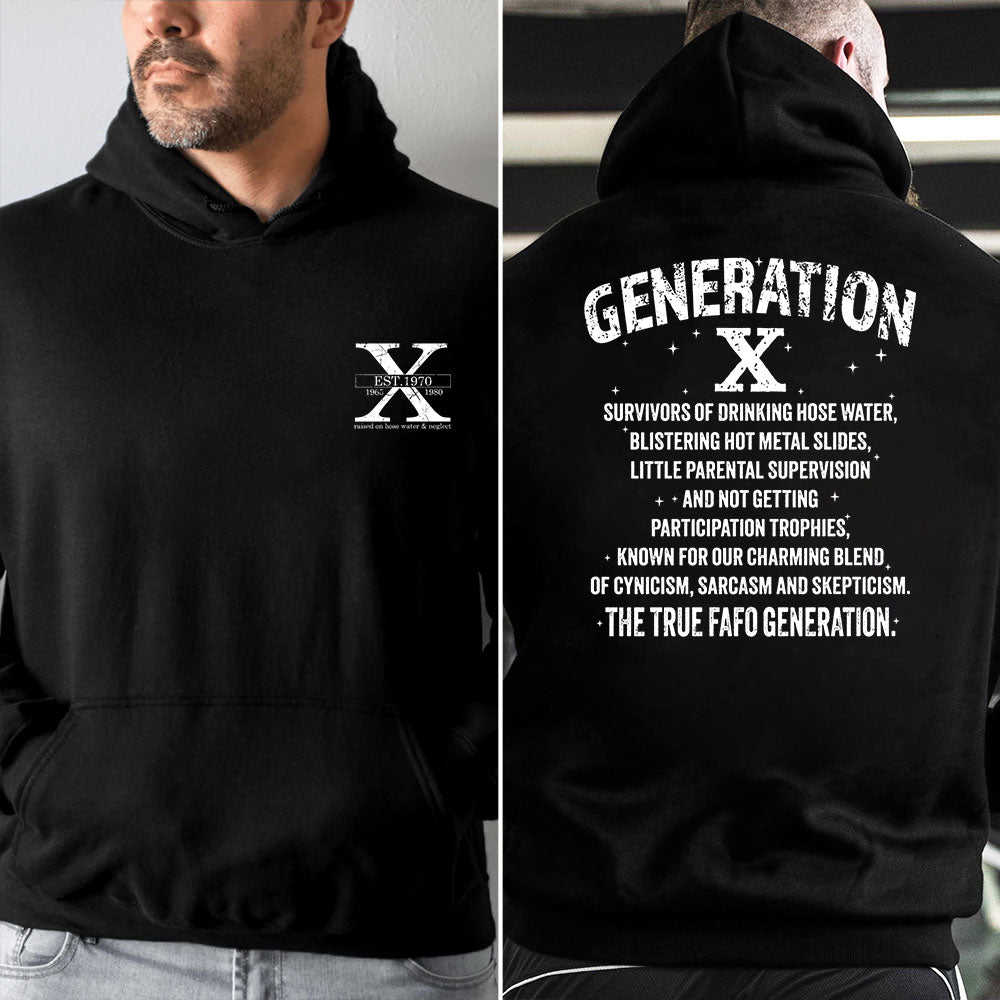 Custom Year Gen X T-shirt/Sweatshirt