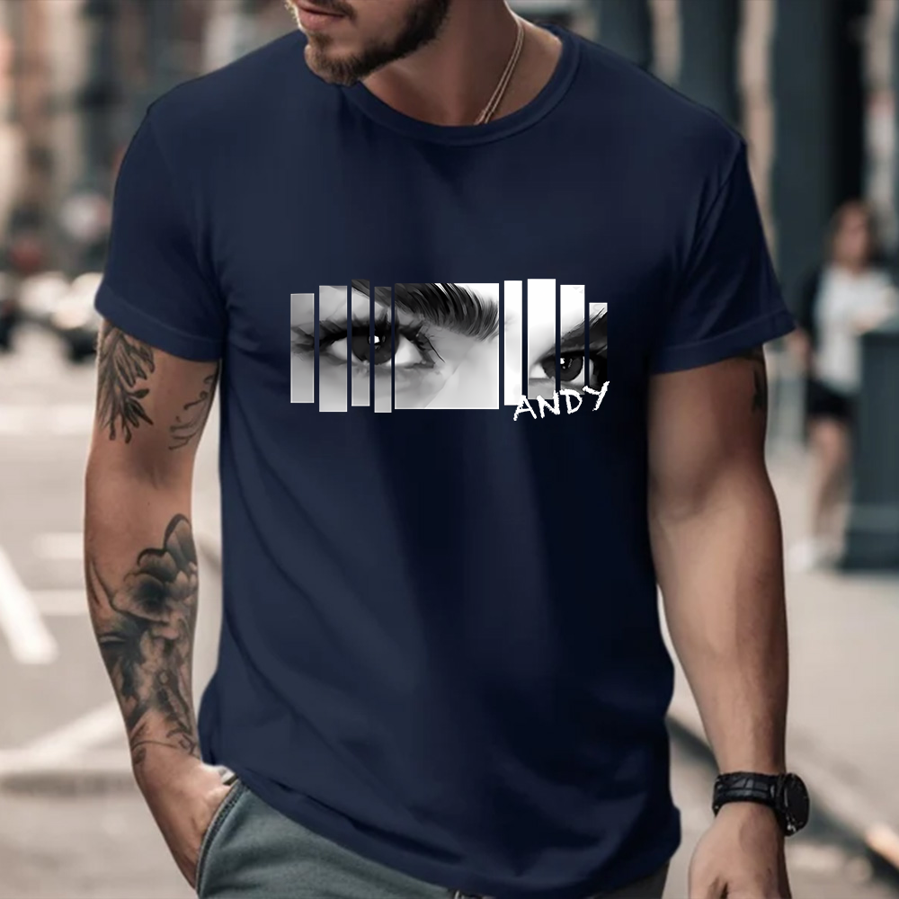 Custom Eyes Shirt, Girlfriend Eyes Tee