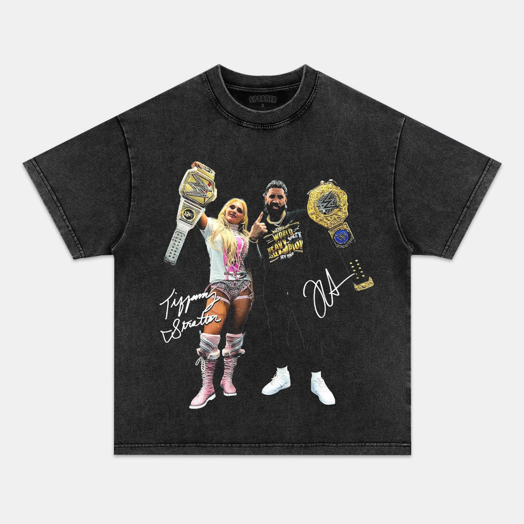 JEY USO & TIFFANY STRATTON TEE 5.20