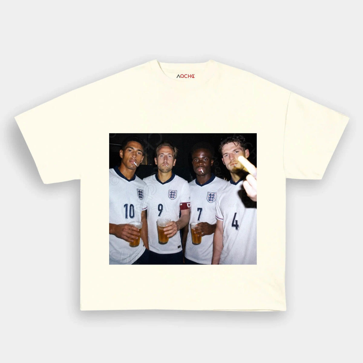 Harry Kane & Jude Bellingham & Bukayo Saka & Declan Rice England Football Style Tee
