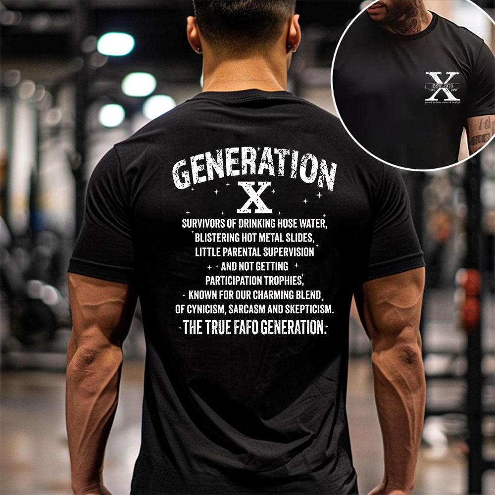 Custom Year Gen X T-shirt/Sweatshirt