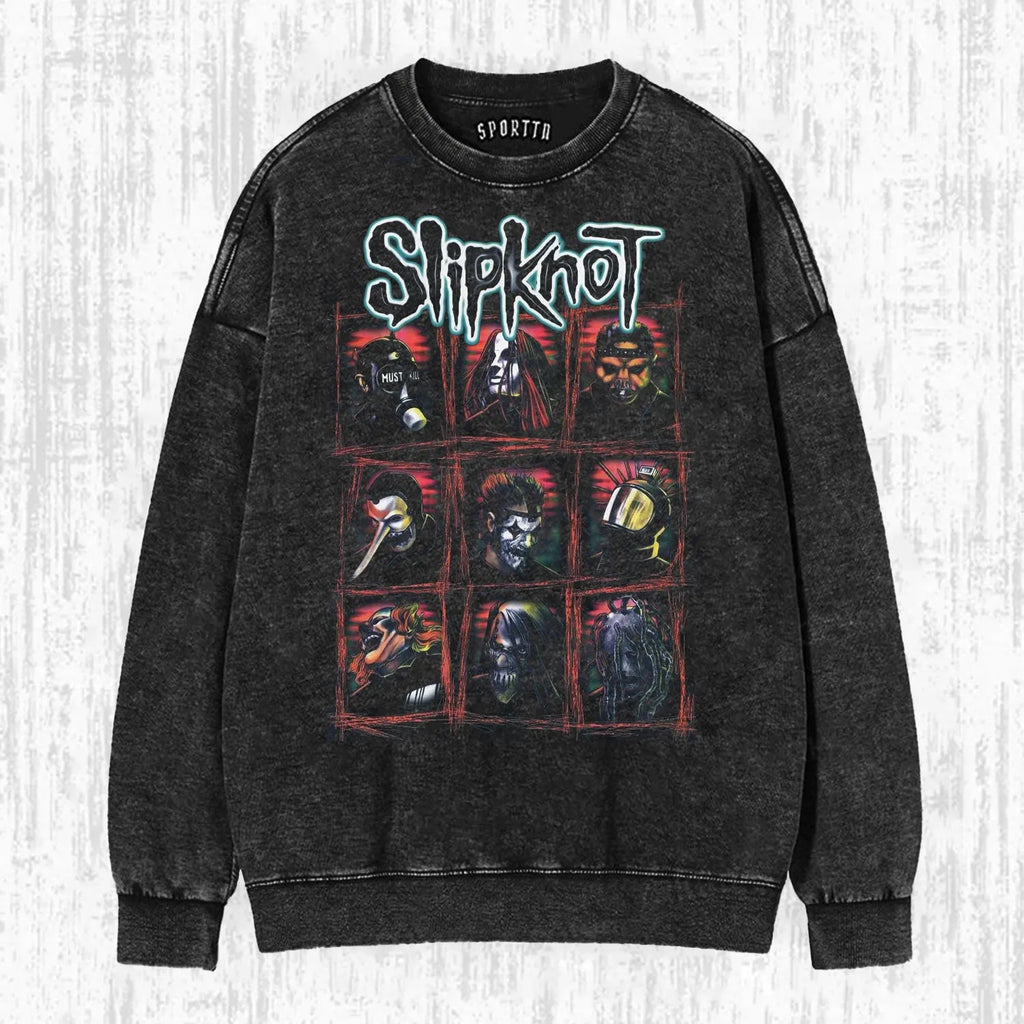 MUSIC SLIPKNOT VINTAGE WASHED TEE