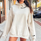 Personalized  Sweatshirt Embroidered Roman Numeral Date and Initial Unique Gift for Anniversary