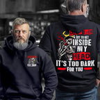 "DON'T EVER TRY TO GET INSIDE MY HEAD IT'S TOO DARK FOR YOU" shirt. Customize Gen X Shirt.