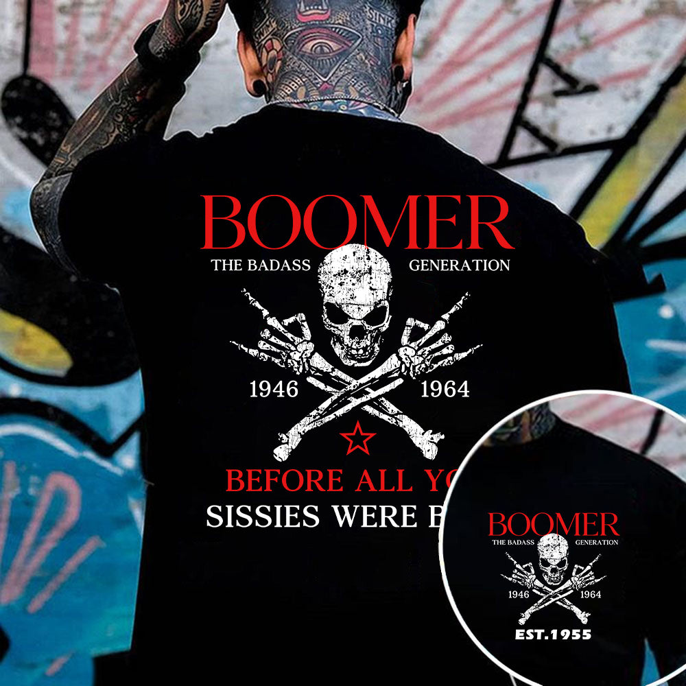 Boomer FAFO T-Shirt – Custom Year of Birth, Printed