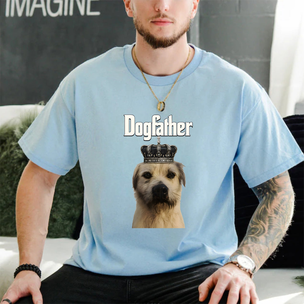 THE Most Respected Alpha Dog! Meet The KING CHARLES! Dogfather Classic Crew Neck Shirt