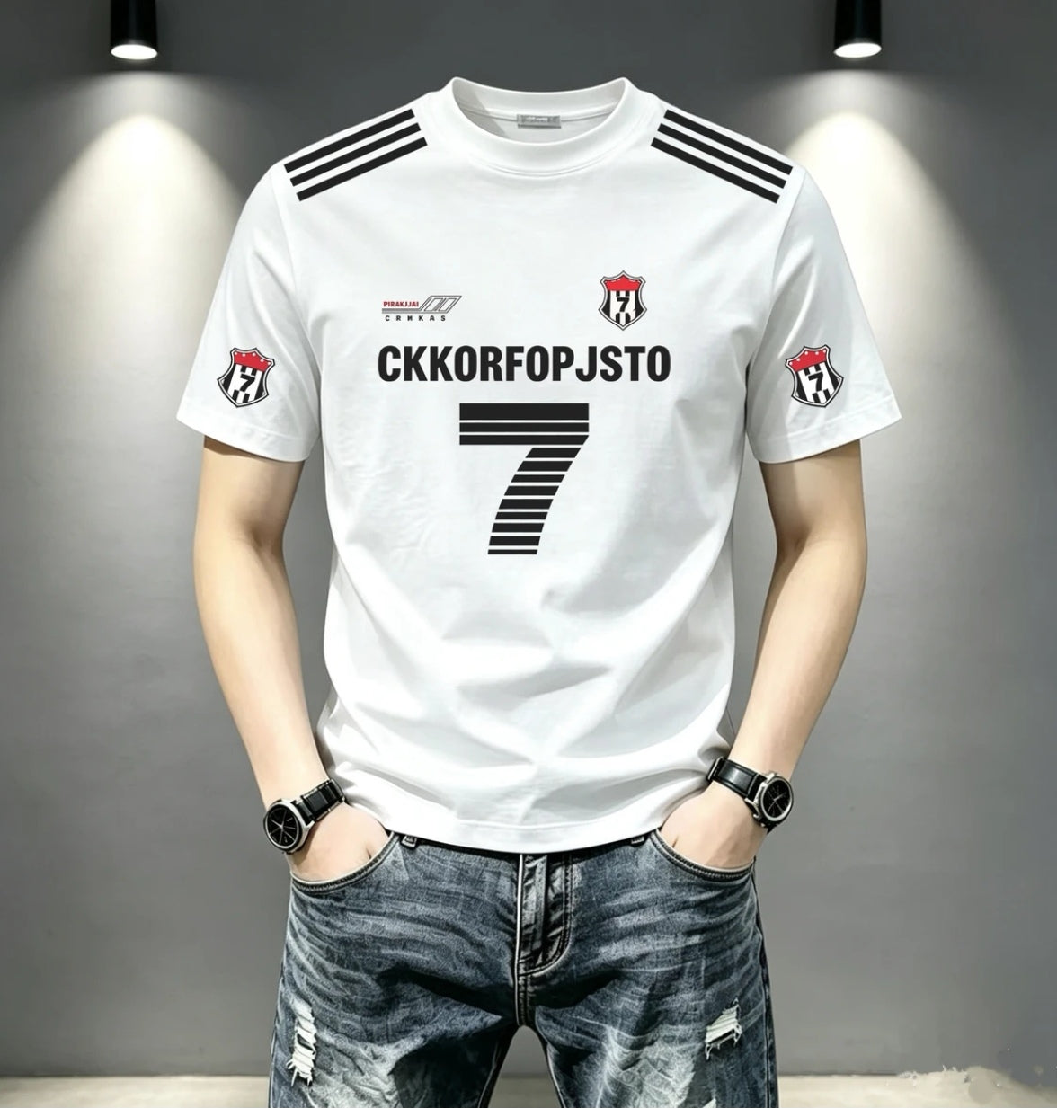 New World Cup Unisex Fashionable Round-Neck Short-Sleeve T-Shirt—Versatile and Easy to Pair