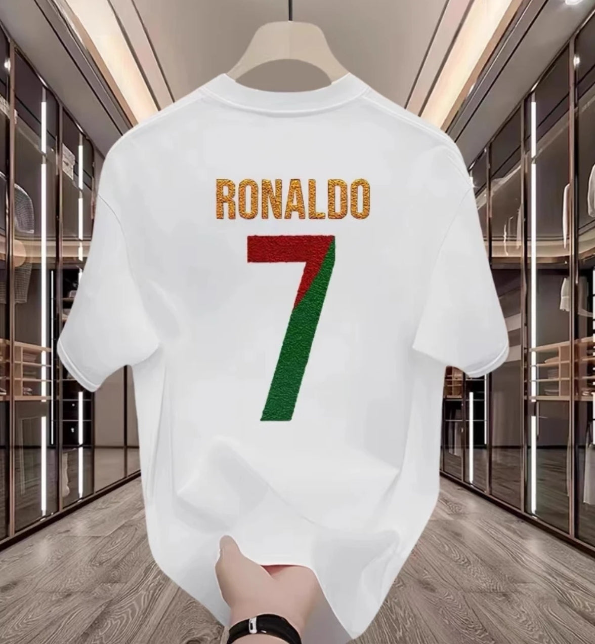 2026 New CR7 100% Cotton Breathable T-Shirt