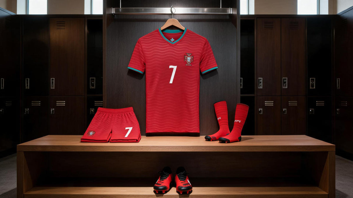 2627 World Cup Cristiano Ronaldo Portugal No. 7 Jersey Set