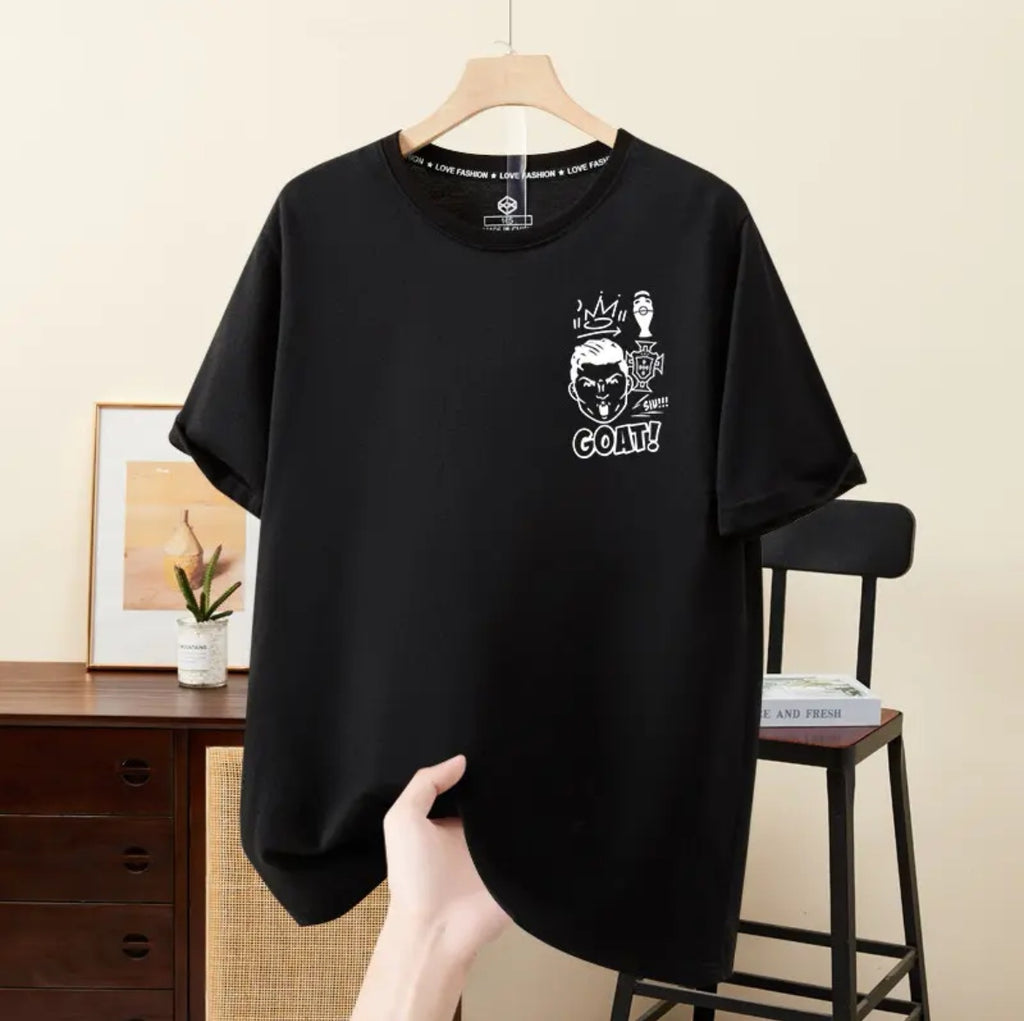Cristiano Ronaldo Portugal No. 7 100% Cotton T-Shirt
