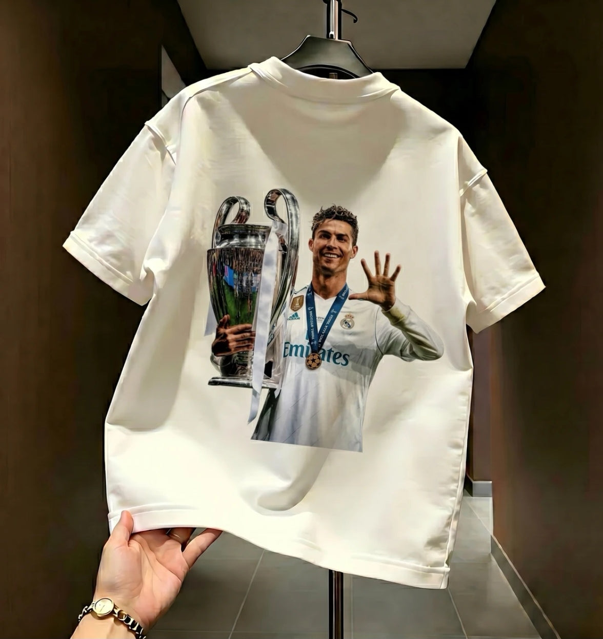 Cristiano Ronaldo's New Cotton T-Shirt