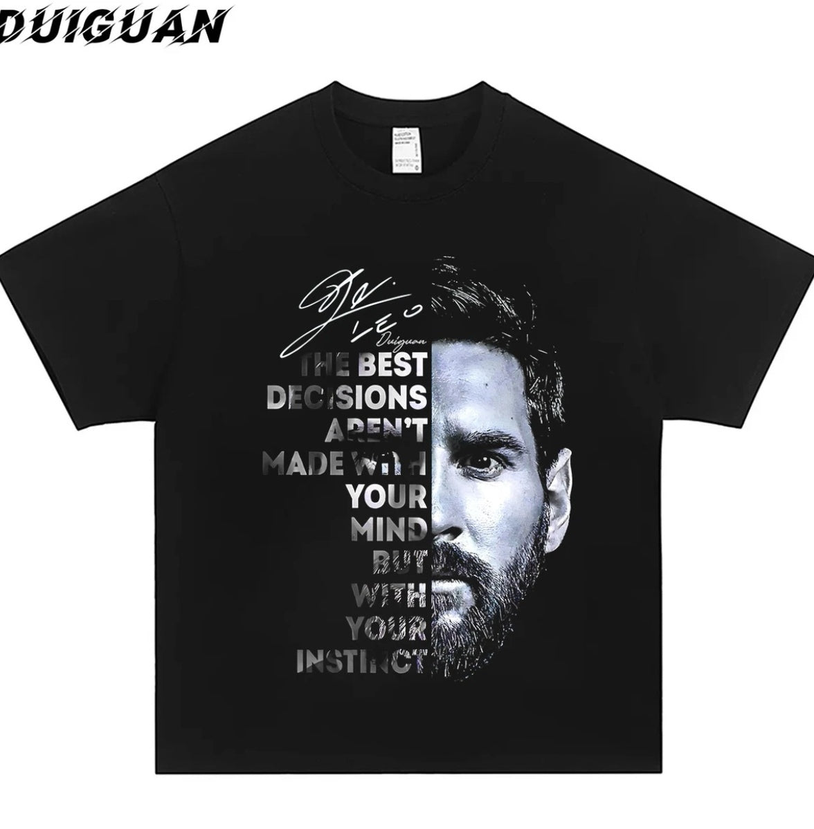 Messi Soccer Print T-Shirt