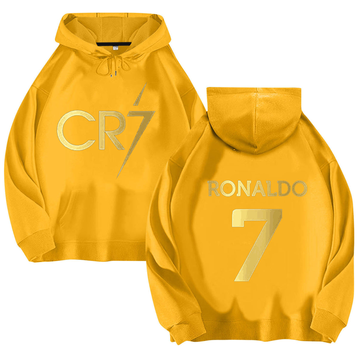 Cristiano Ronaldo No. 7 Fall/Winter Oversized Hoodie