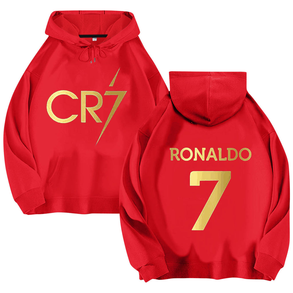 Cristiano Ronaldo No. 7 Fall/Winter Oversized Hoodie