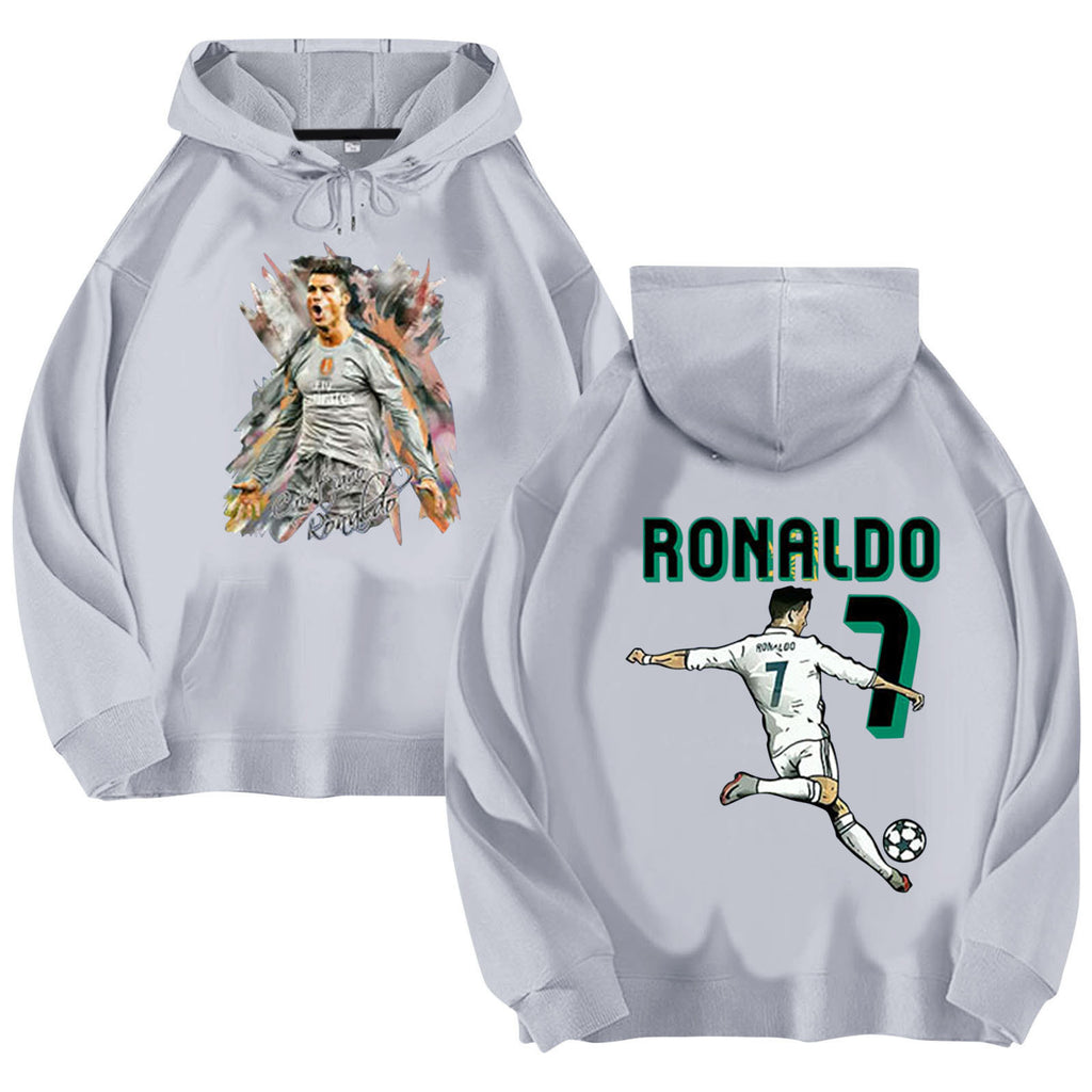 Cristiano Ronaldo No. 7 Fall/Winter Oversized Hoodie