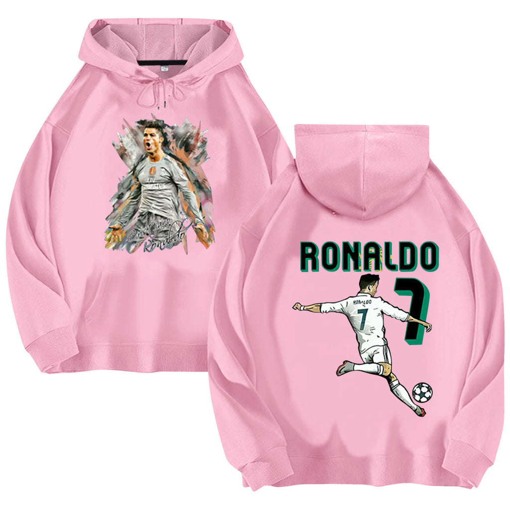Cristiano Ronaldo No. 7 Fall/Winter Oversized Hoodie