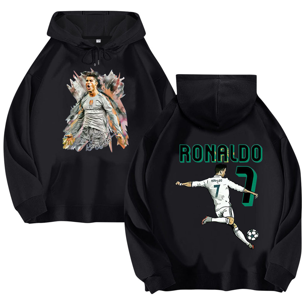 Cristiano Ronaldo No. 7 Fall/Winter Oversized Hoodie