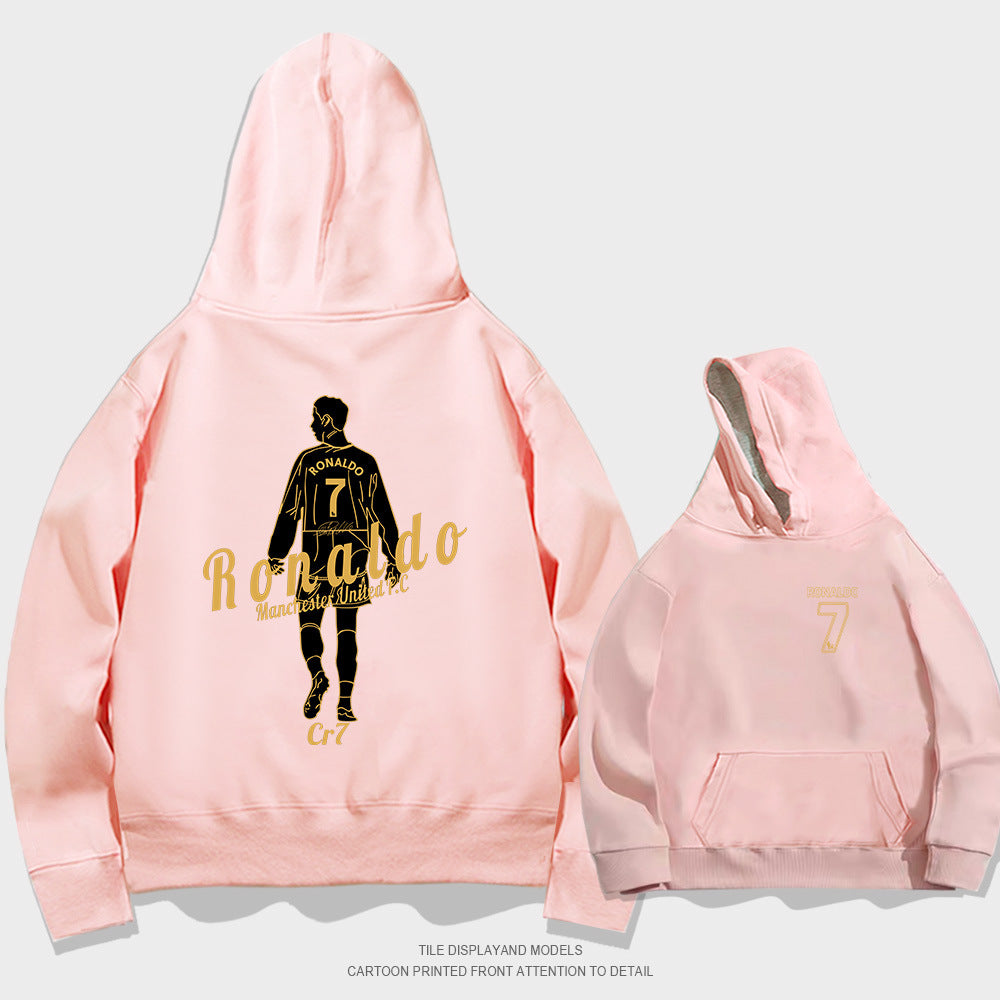 Cristiano Ronaldo No. 7 Fall/Winter Oversized Hoodie