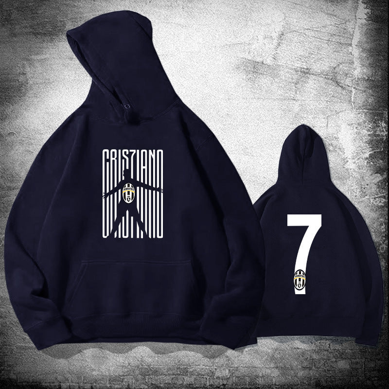 Cristiano Ronaldo No. 7 Fall/Winter Oversized Hoodie