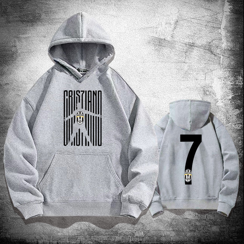 Cristiano Ronaldo No. 7 Fall/Winter Oversized Hoodie