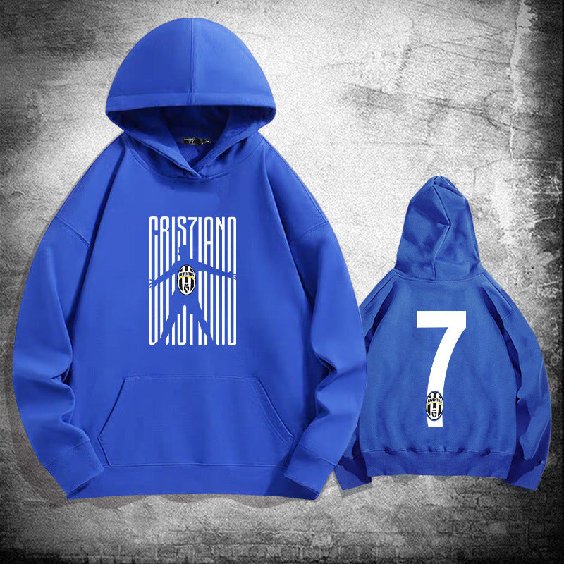 Cristiano Ronaldo No. 7 Fall/Winter Oversized Hoodie