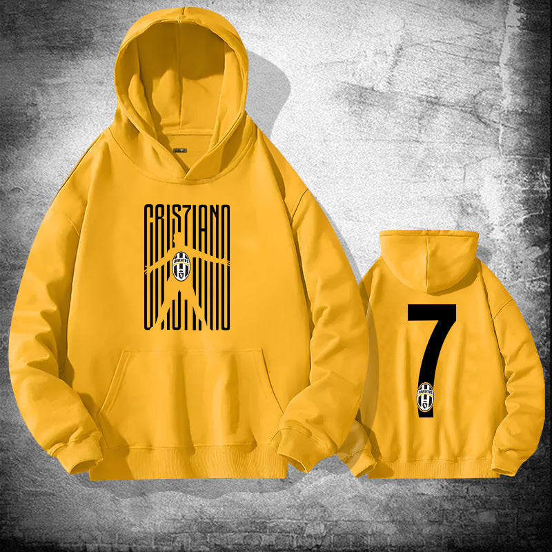 Cristiano Ronaldo No. 7 Fall/Winter Oversized Hoodie
