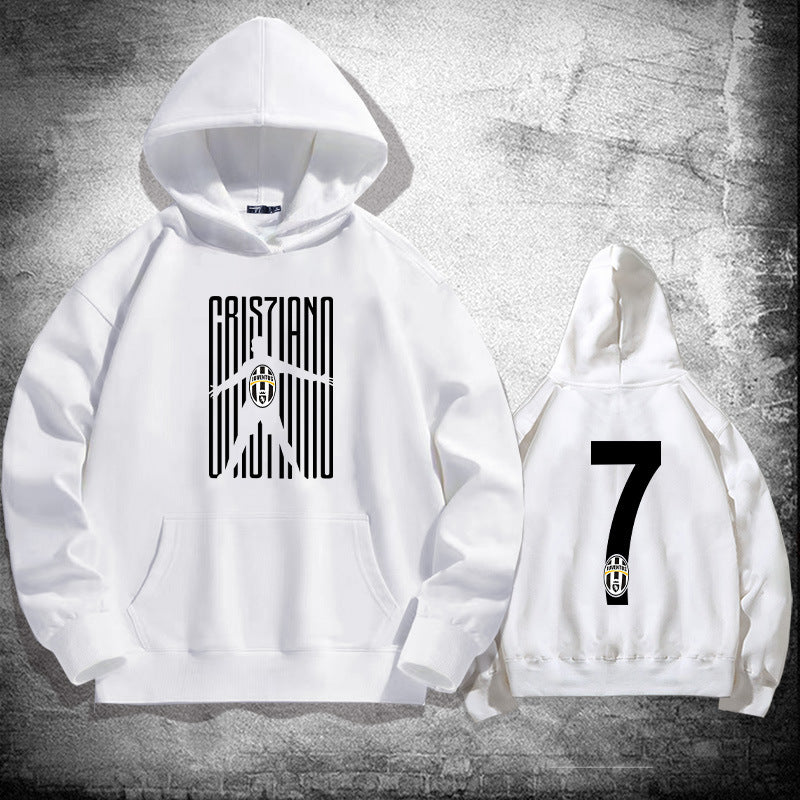 Cristiano Ronaldo No. 7 Fall/Winter Oversized Hoodie