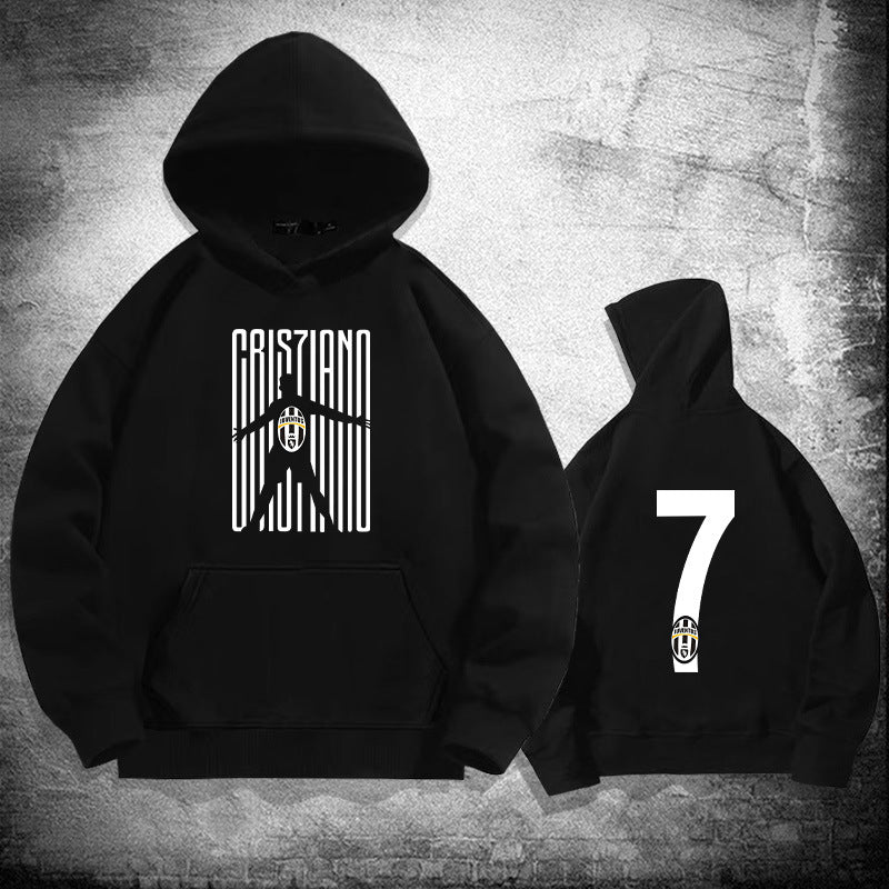 Cristiano Ronaldo No. 7 Fall/Winter Oversized Hoodie