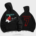 Cristiano Ronaldo No. 7 Fall/Winter Oversized Hoodie