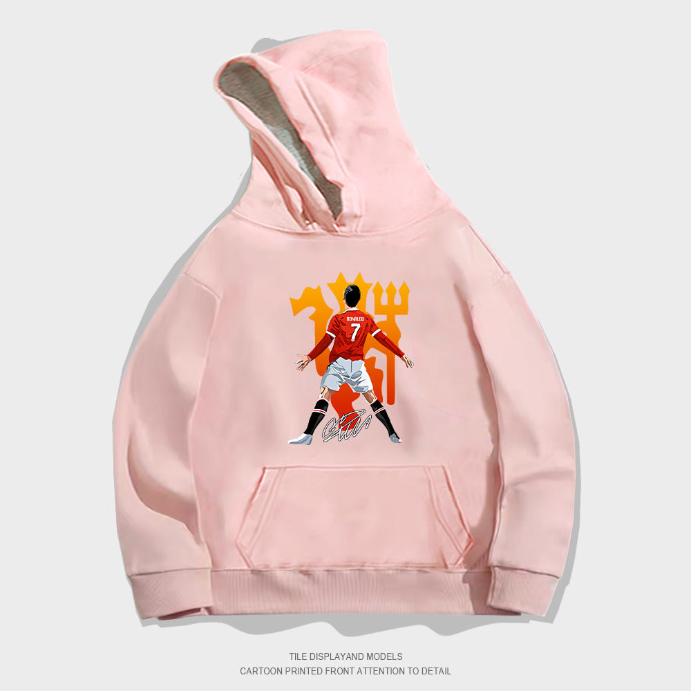 Cristiano Ronaldo No. 7 Fall/Winter Oversized Hoodie