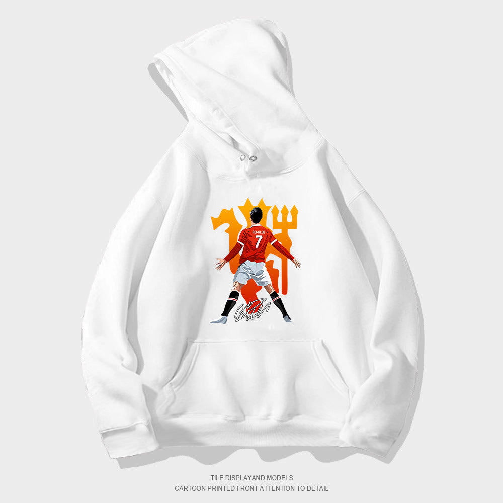Cristiano Ronaldo No. 7 Fall/Winter Oversized Hoodie