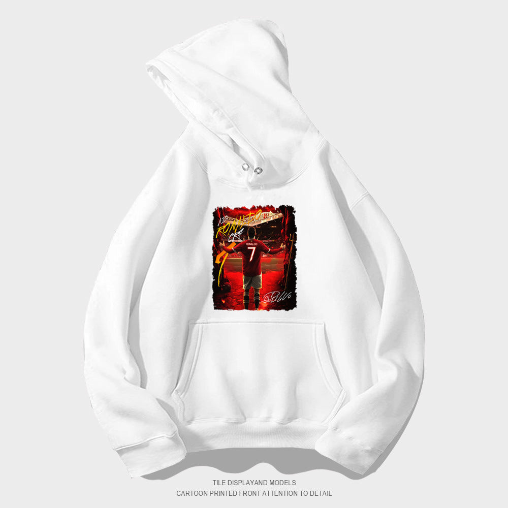 Cristiano Ronaldo No. 7 Fall/Winter Oversized Hoodie