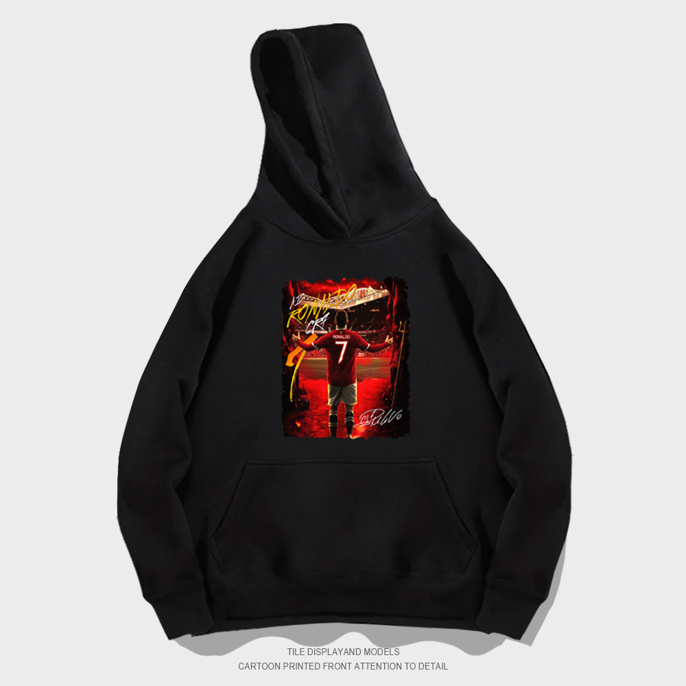 Cristiano Ronaldo No. 7 Fall/Winter Oversized Hoodie