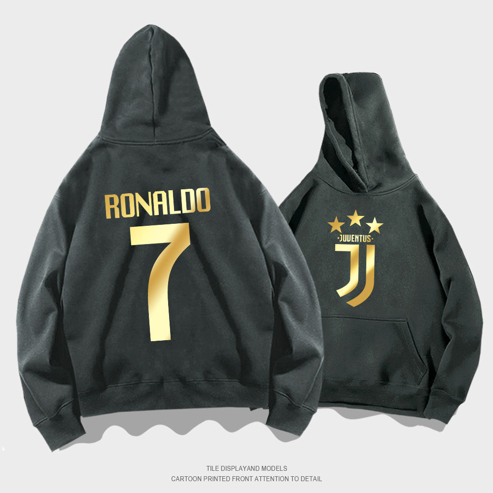 Cristiano Ronaldo No. 7 Fall/Winter Oversized Hoodie