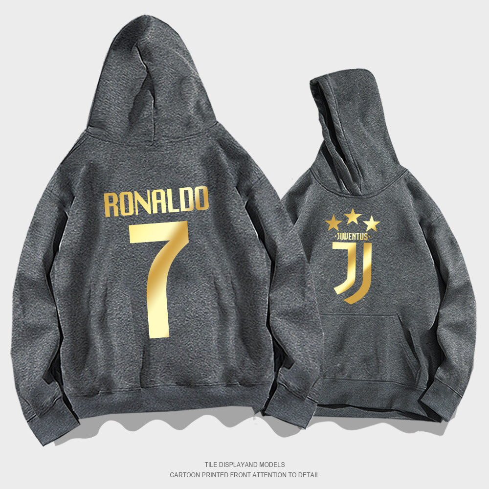 Cristiano Ronaldo No. 7 Fall/Winter Oversized Hoodie