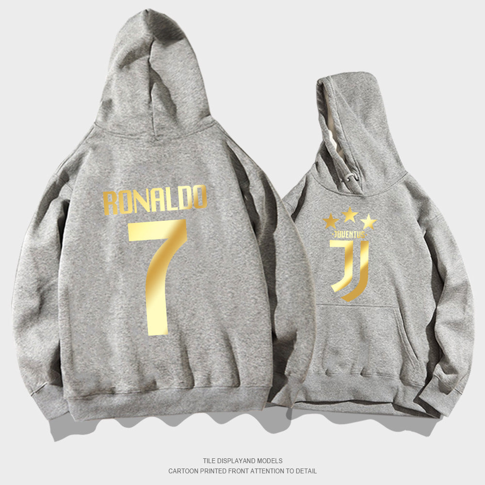 Cristiano Ronaldo No. 7 Fall/Winter Oversized Hoodie