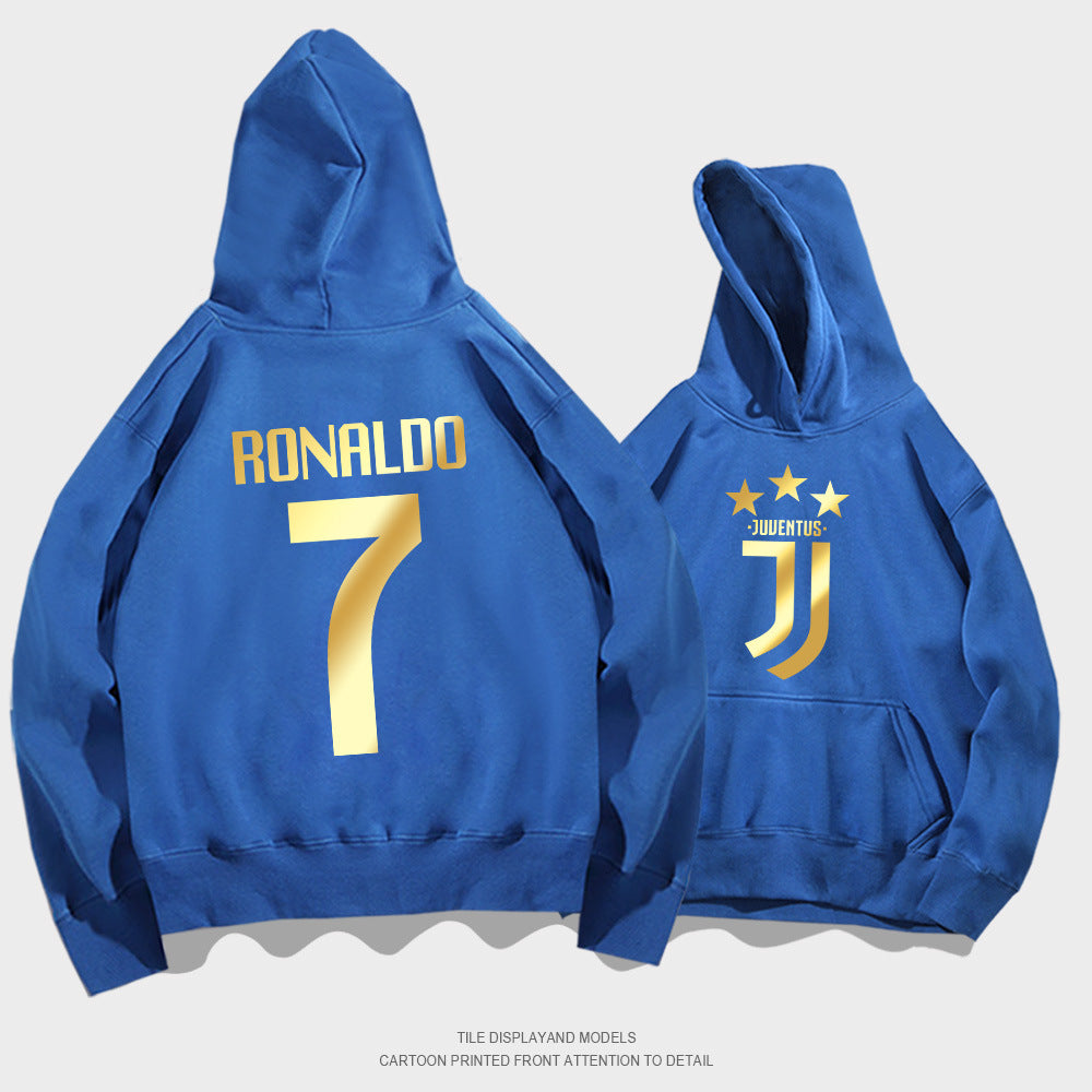 Cristiano Ronaldo No. 7 Fall/Winter Oversized Hoodie