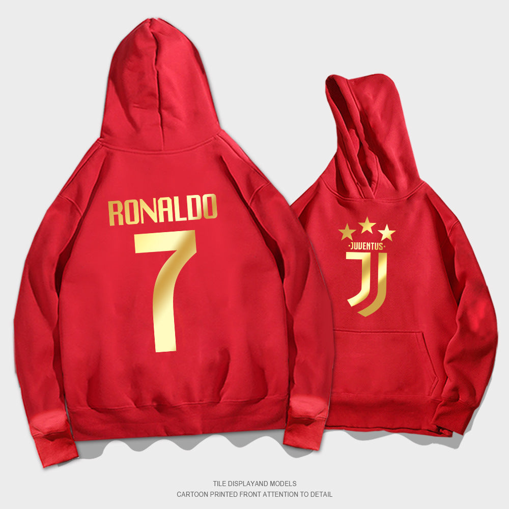 Cristiano Ronaldo No. 7 Fall/Winter Oversized Hoodie