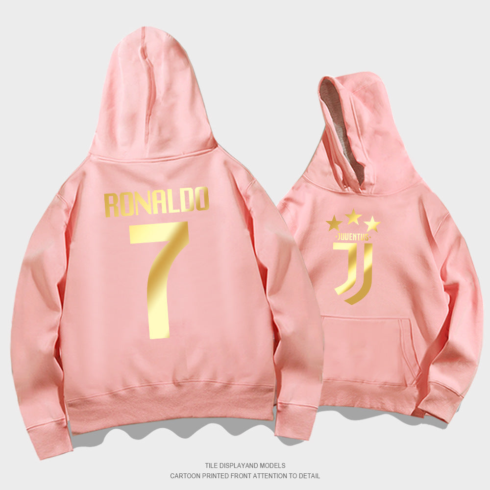 Cristiano Ronaldo No. 7 Fall/Winter Oversized Hoodie