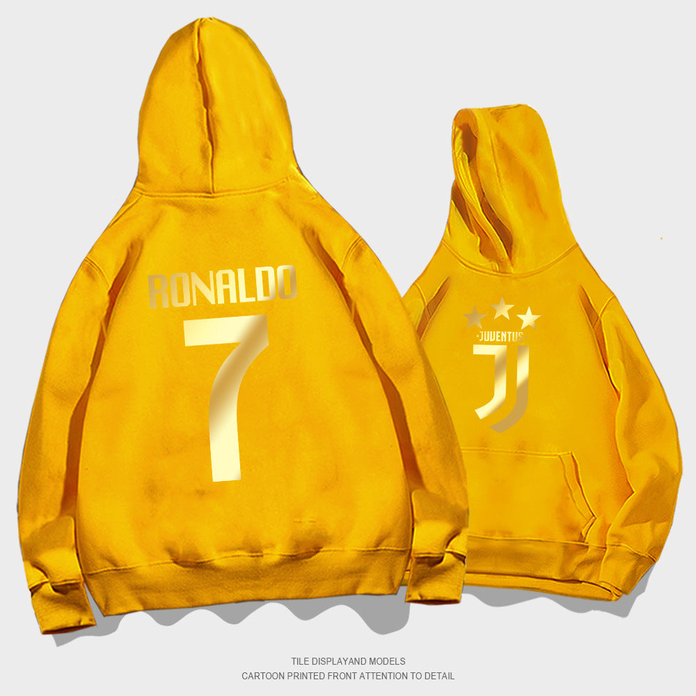 Cristiano Ronaldo No. 7 Fall/Winter Oversized Hoodie