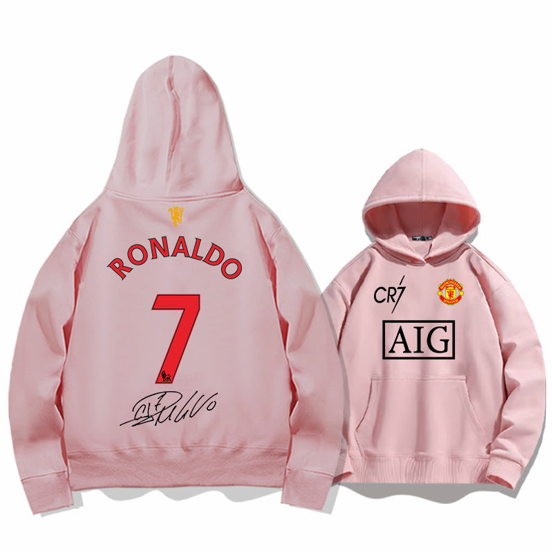 Cristiano Ronaldo No. 7 Fall/Winter Oversized Hoodie
