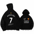 Cristiano Ronaldo No. 7 Fall/Winter Oversized Hoodie