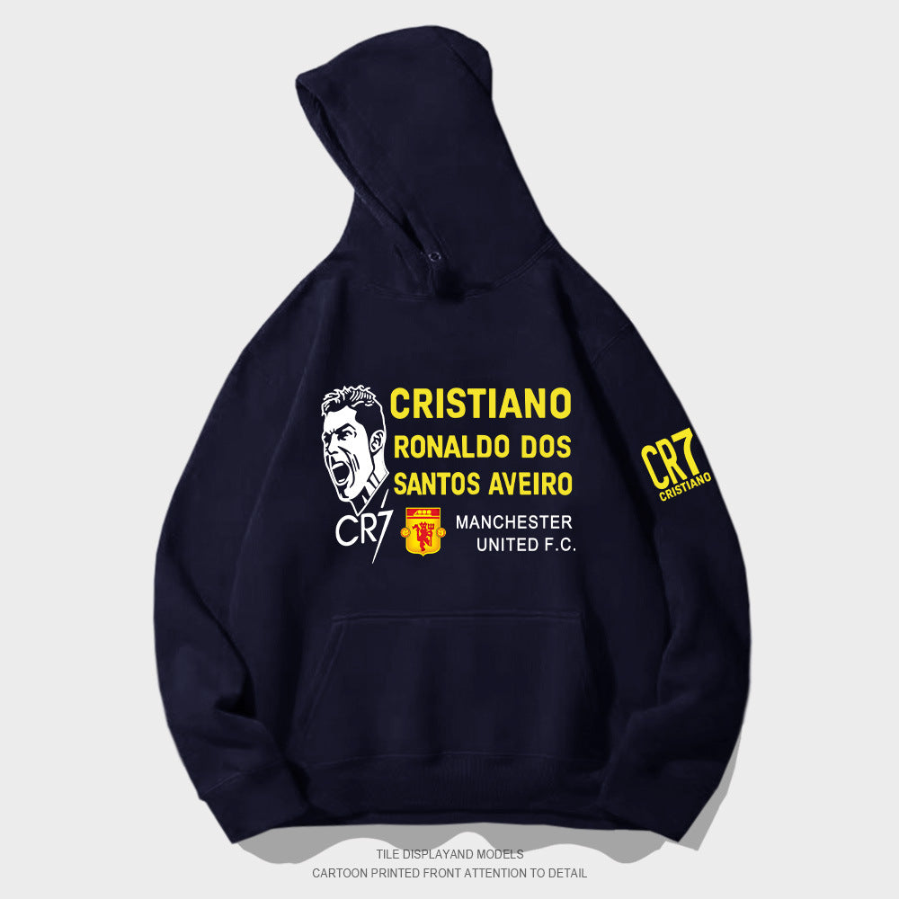 Cristiano Ronaldo No. 7 Fall/Winter Oversized Hoodie