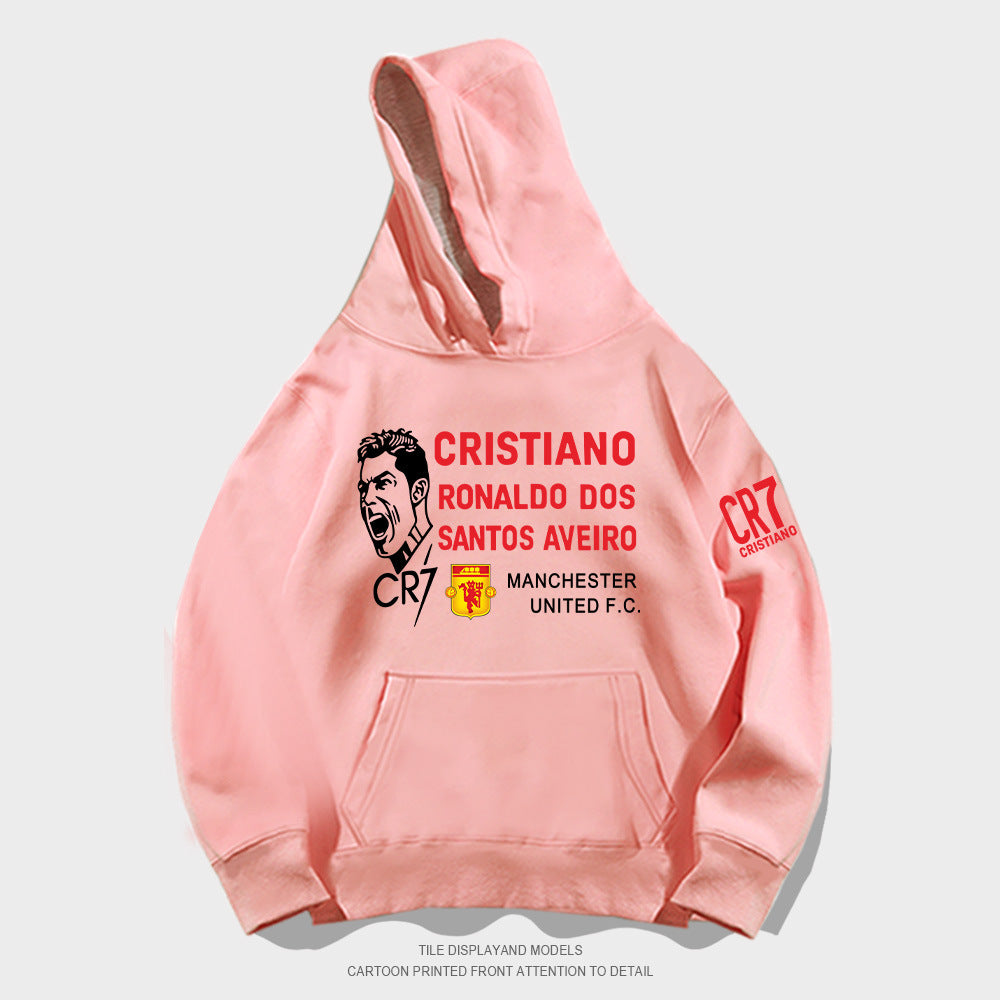 Cristiano Ronaldo No. 7 Fall/Winter Oversized Hoodie