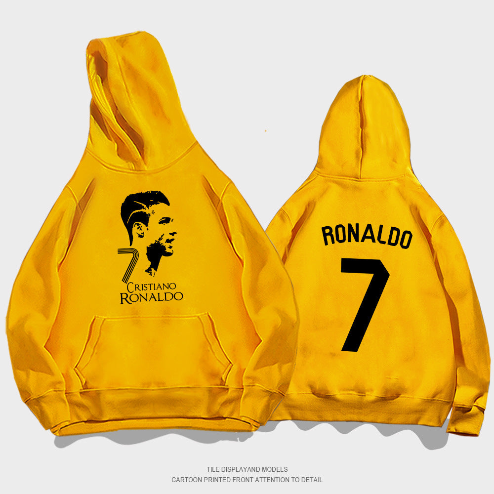 Cristiano Ronaldo No. 7 Fall/Winter Oversized Hoodie