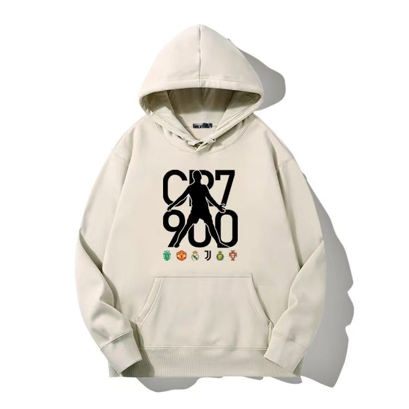 Cristiano Ronaldo No. 7 Fall/Winter Oversized Hoodie