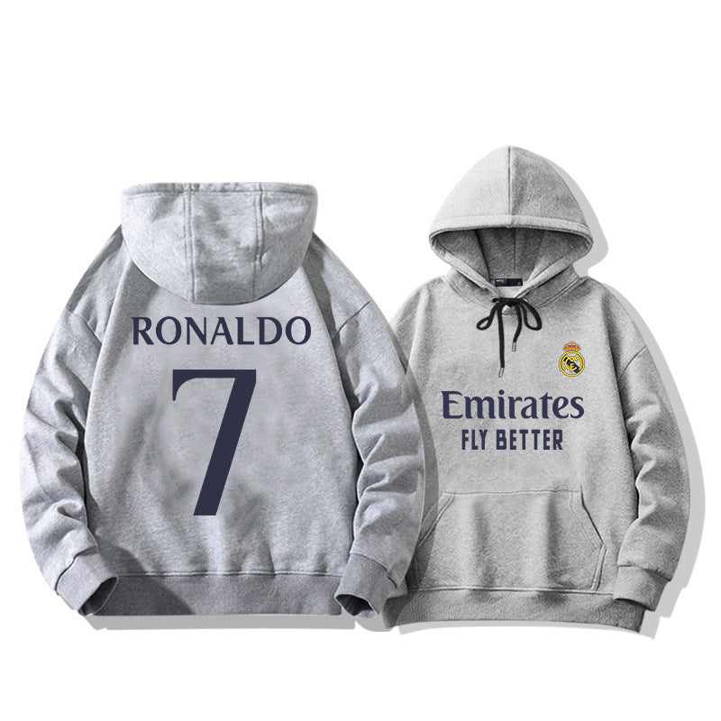 Cristiano Ronaldo No. 7 Fall/Winter Oversized Hoodie