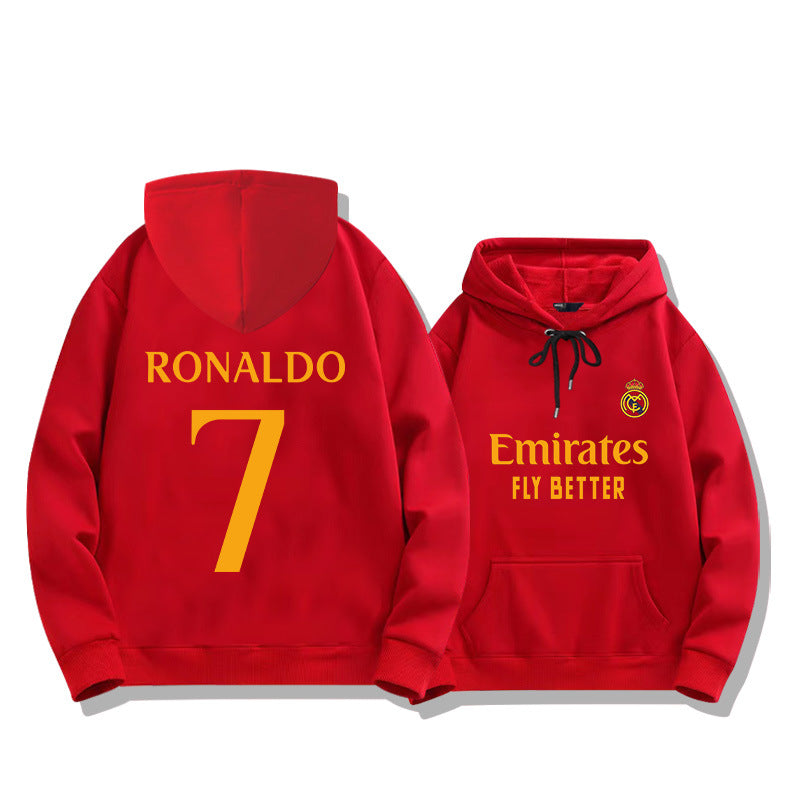 Cristiano Ronaldo No. 7 Fall/Winter Oversized Hoodie